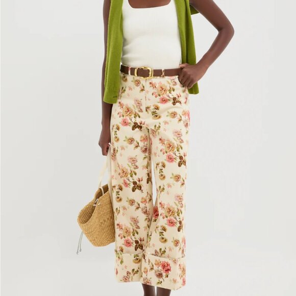 Tuckernuck Romantic Floral Twill Convertible Florence Pants - Picture 1 of 1